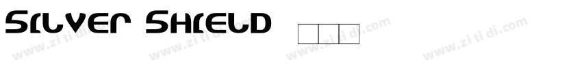 Silver Shield字体转换